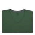 thumbnail image 4 of Playera Fruit Of The Loom para Mujer, Cuello V Manga Corta Verde Talla  CH, 4 of 4