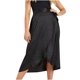thumbnail image 4 of Vestido con cordones a la moda para mujer, falda envolvente de satén con estampado de leopardo de cintura alta, falda de temperamento Sexy Wmkox8yi  FGJ1058, 4 of 7