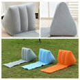 thumbnail image 5 of Colchoneta inflable plegable suave para playa, para festivales, acampadas, ocio, tumbona, cojín para la espalda, asiento de silla, colchón de aire para viaje, 5 of 5