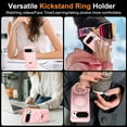 thumbnail image 5 of ELEHOLD Magnetic Matte Case for Google Pixel 10 Pro XL with Ring Holder Stand Cover, Compatible with Mag-Safe Accessories Hybrid Shockproof Slim Case,Pink, 5 of 8