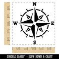 thumbnail image 2 of Vintage Nautical Compass Rose Square Rubber Stamp Stamping Scrapbooking Crafting - Large 2.75in, 2 of 7