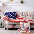thumbnail image 5 of Suncoda 4th of July Pillow Covers 18x18, Patriotic Pillow Covers Independence Day Throw Pillow Covers 4th of July Decorations for Sofa Bed Home, 5 of 8