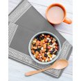 thumbnail image 3 of Grey Geometric Kitchen Dish Towels for Drying Dishes Set of 2, Bohemia Tribal Farm Tribal Patterned Waffle Weave Microfiber Hand Tea Bathroom Towels Quick Dry & Absorbent Towel 12x12, 3 of 7