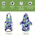 thumbnail image 6 of Zufioo Cute Halloween Print Pet Hooded Sweatshirt, Suitable for Small Dogs Pet Hoodie Clothes-X-Small, 6 of 7