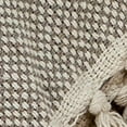 thumbnail image 5 of Parkland Collection Neil Eclectic Beige 52" x 67" WOVEN HANDLOOM Throw, 5 of 5