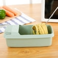 thumbnail image 6 of Microwave Pasta and Vegetable Cooker Steamer, Spaghetti Server with Strainer, Pasta Cooker with Strainer Draining Noodle Cooker Noodle Cooking Box Tool Kitchen Accessories, 6 of 6