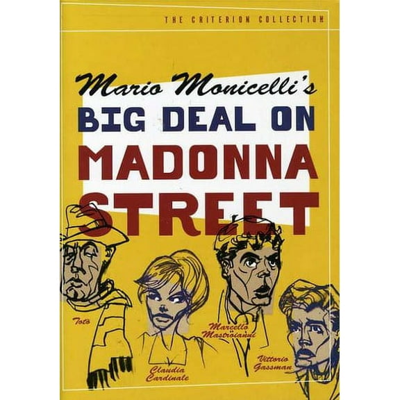 Big Deal on Madonna Street (Criterion Collection) (DVD), Criterion Collection, Comedy