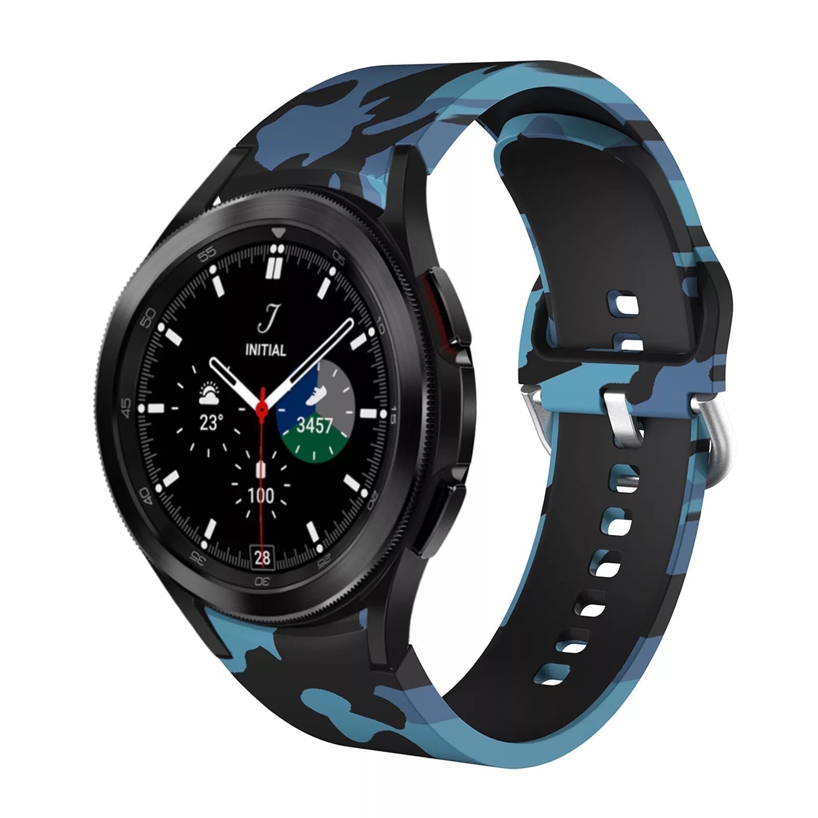 Silicone band for Samsung Galaxy Watch 6 5 4 Band 44mm 40mm Samsung Galaxy Watch 4 classic 46 mm 42mm Sport Watch