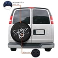 thumbnail image 4 of KAKALAD Bee Spare Tire Cover Universal Vehicle Accessories Buckle Car Tools 15”in, 4 of 6