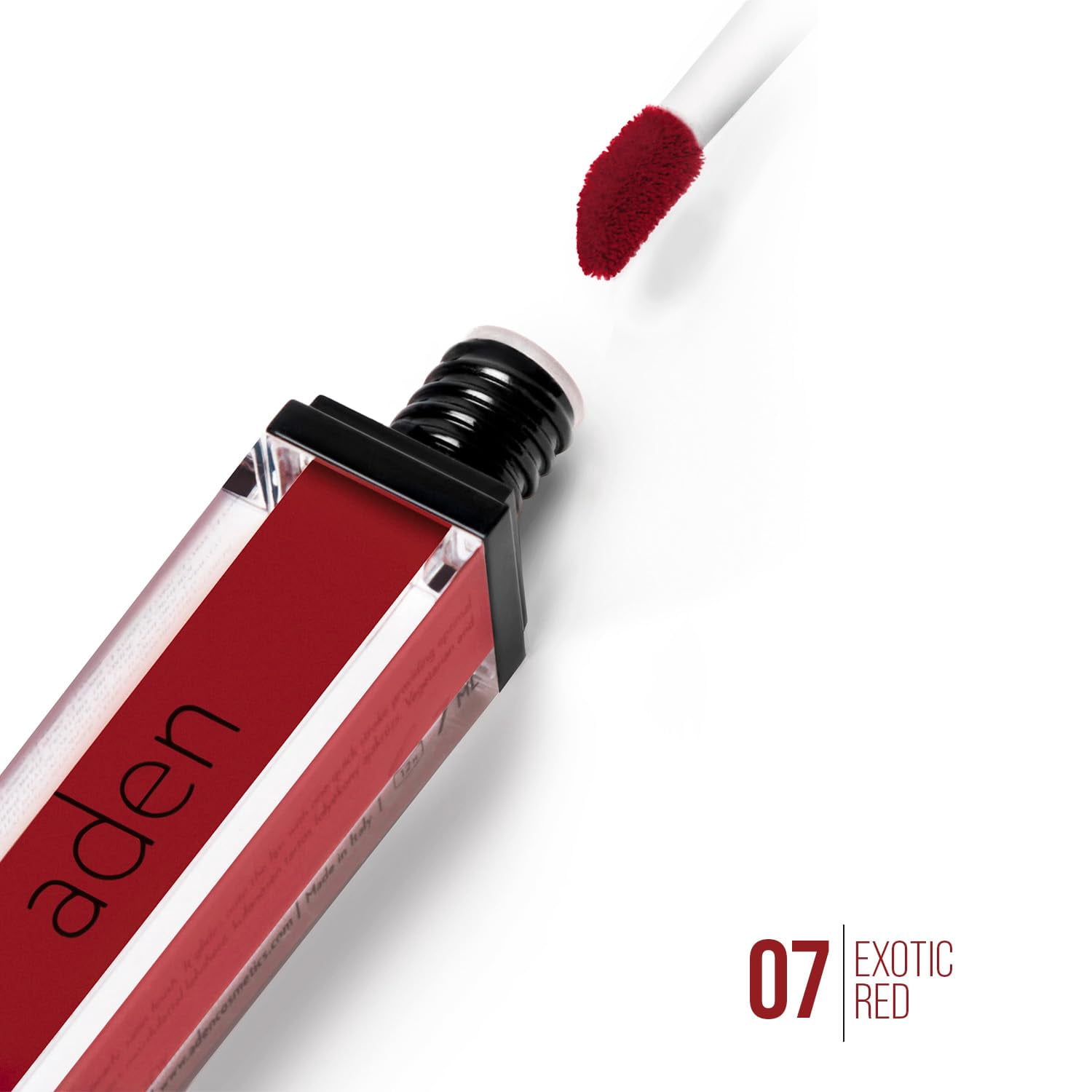aden Tattoo Matte Lipstick - 7ML - (07 Exotic Red)