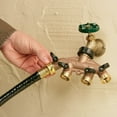 thumbnail image 2 of Orbit 3/4 in. Brass Threaded Male Garden Hose Manifold, 2 of 4