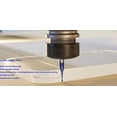 thumbnail image 4 of 1/16" Diameter O Single Flute Upcut Spiral End Mill CNC Router Bit with NACO Coating Plastic Cutting 1/16 D x 1/4 CH x 1/4 SHK x 2 Inch Long with Mirror Finish UT116$$Tools & Hardware Other, 4 of 5