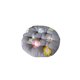 thumbnail image 2 of Almohadón Cojín de tela gris para silla, con relleno de espuma viscoelástica, para cocina, comedor y patio (1 pieza). Rkxzt, 2 of 7
