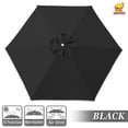 thumbnail image 2 of ALUVIERA 9ft 6ribs Umbrella Canopy Cover Replacement Top Canopy for Patio Umbrella, 2 of 5