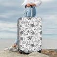 thumbnail image 7 of Gukieu Hand Drawn Snake Print Suitcase Protective Cover, Elastic Zipper Buckle Suitcase Protective Cover, Suitable for Travel, Business Trip-Medium, 7 of 7