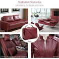 thumbnail image 6 of Leather Repair Patch 17X79 Inch Large Self-Adhesive Leather Repair Tape, Reupholster Leather Patches for Furniture Couch Chairs Car Seat, 6 of 8