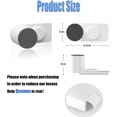thumbnail image 3 of Anti-Pinch Protection for Doors and Windows, 6 Pcs Door Stoppers for Child Safety Finger Protection Child Safety Finger Safety Rotatable with Sticker (White), 3 of 5