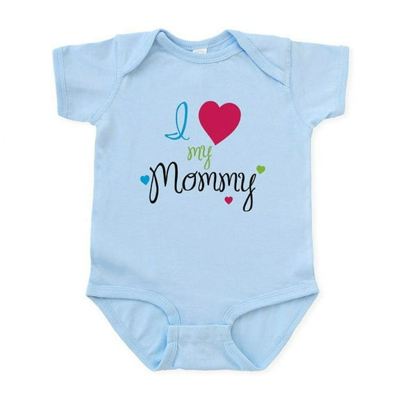 CafePress - I Love My Mommy! Infant Bodysuit - Baby Light Bodysuit, Size Newborn - 24 Months