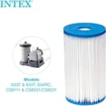 thumbnail image 3 of Intex 59905E Type B Pool Filter Cartridge (6-Pack), 3 of 5