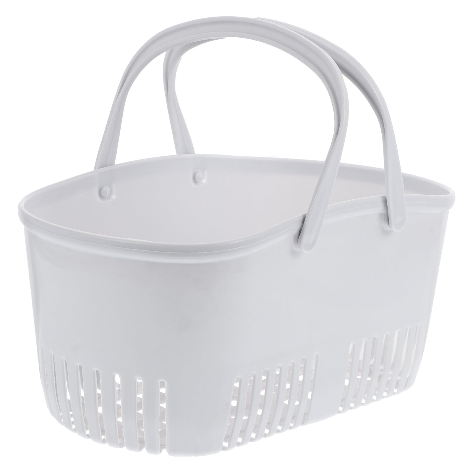 YSNOOWE Bathroom Storage Basket Grey Portable Shower Organizer with Stable Quality 3Pcs