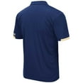 thumbnail image 3 of Men's Colosseum Navy Notre Dame Fighting Irish Big & Tall Santry Polo, 3 of 3