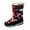 Red, variant on Wide Boots for Men Mens Couple Boots Winter Warm and Cold Splash Proof Water Hook Loop Plush Thickened Snow Boots