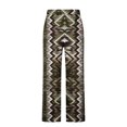 thumbnail image 5 of Pantalones largos para hombre, cintura elástica, transpirables, cómodos, suaves, informales, de playa, de poliéster., 5 of 5