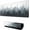 Fog Misty Forest, variant on Vintage Flower Gaming Mouse Pad XL, Extended Large Full Desk Mousepad 31.5 X 11.8 Inch, Waterproof Big Mouse Pad with Stitched Edge, Non-Slip Long Keyboard Mat for Office & Home