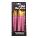 thumbnail image 2 of 12 piezas de pinceles de pintura acrílica, pinceles de nailon para artistas del cabello, pinceles de MABOTO Lila, 2 of 7