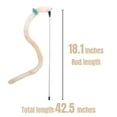 thumbnail image 4 of Feelers Cat Toy Teaser Toys Interactive Cat Wand, Cute Caterpillar Plush Cat Wands, 3Pcs, 4 of 7