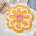 thumbnail image 1 of CHUANK Super Soft Flocking Plush Floor Mat Living Room Non-Slip Carpet Sofa Bedside Rugs Baby Crawling Mat Doormat, 1 of 2