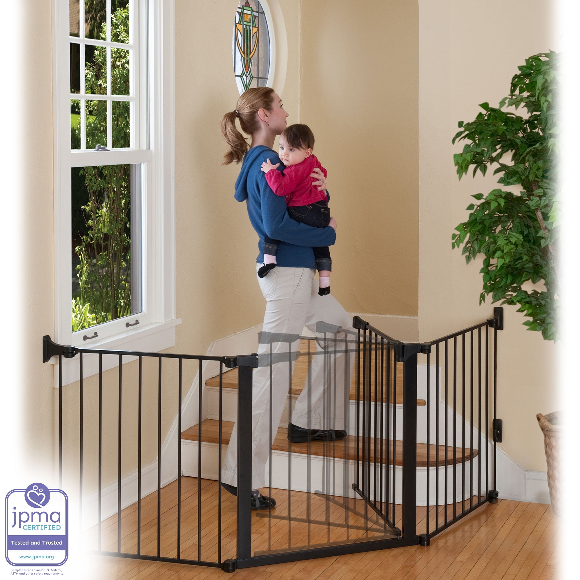 KidCo Custom Fit Auto Closing ConfigureGate Baby Gate w 30 In