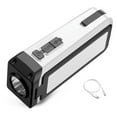 thumbnail image 1 of yeacher Lampe de Camping Portable Multifonction avec 6 Modes Réglables, Batterie Intégrée et Fonction Banque d'Alimentation, Conception Imperméable pour Usage Extérieur, Options Blanc/gris Disponibles, 1 of 6