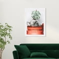 thumbnail image 2 of Wynwood Studio Prints Puppy Christmas Gift Animals Dogs and Puppies Wall Art Canvas Print Red Scarlet 13x19, 2 of 3