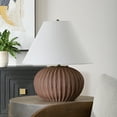 thumbnail image 3 of Uttermost Keoghan Terracotta Table Lamp in Brown, 3 of 7