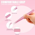 thumbnail image 3 of Industrial Tweezers,for Craft,Soldering, Laboratory Work, Jewelry-Making,for Modeling, Electronic Repair (2pcs black), 3 of 6