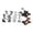 Style A, variant on segolike Mini Soldier Model Toy Action Figures Figures Playset Chariot Model for A