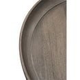thumbnail image 5 of Benedict Jay Solid Wood Round Side Table in Gray Finish, 5 of 5