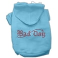 thumbnail image 1 of Bad Dog Rhinestone Hoodies Baby Blue Xxl (18), 1 of 1