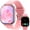 Pink + Pink Strap, variant on 2025 Best Smartwatch: 1.83" HD Large Screen, Wireless Call, Message Alerts, 100+ Sport Modes, Sleep Monitor, Step & Calorie Counter, Ideal Holiday Gift
