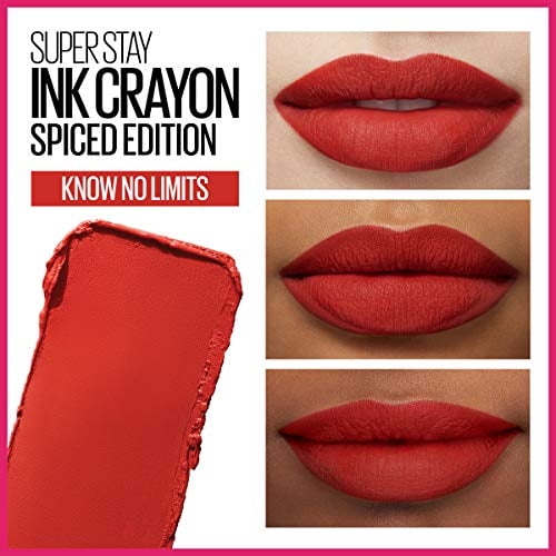 Lápiz labial Maybelline New York SuperStay Matte Duradero Afilador 0.04 oz