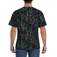 thumbnail image 2 of Rocae Lavender Flowers for Men's Moisture-Wicking Crew Tee - T-Shirt for Sports, Outdoor Activities, and Casual WearXX-Large, 2 of 9