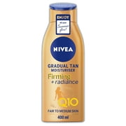 NIVEA Body Q10 Gradual Tan Body Moisturiser Fair to Medium 400ml