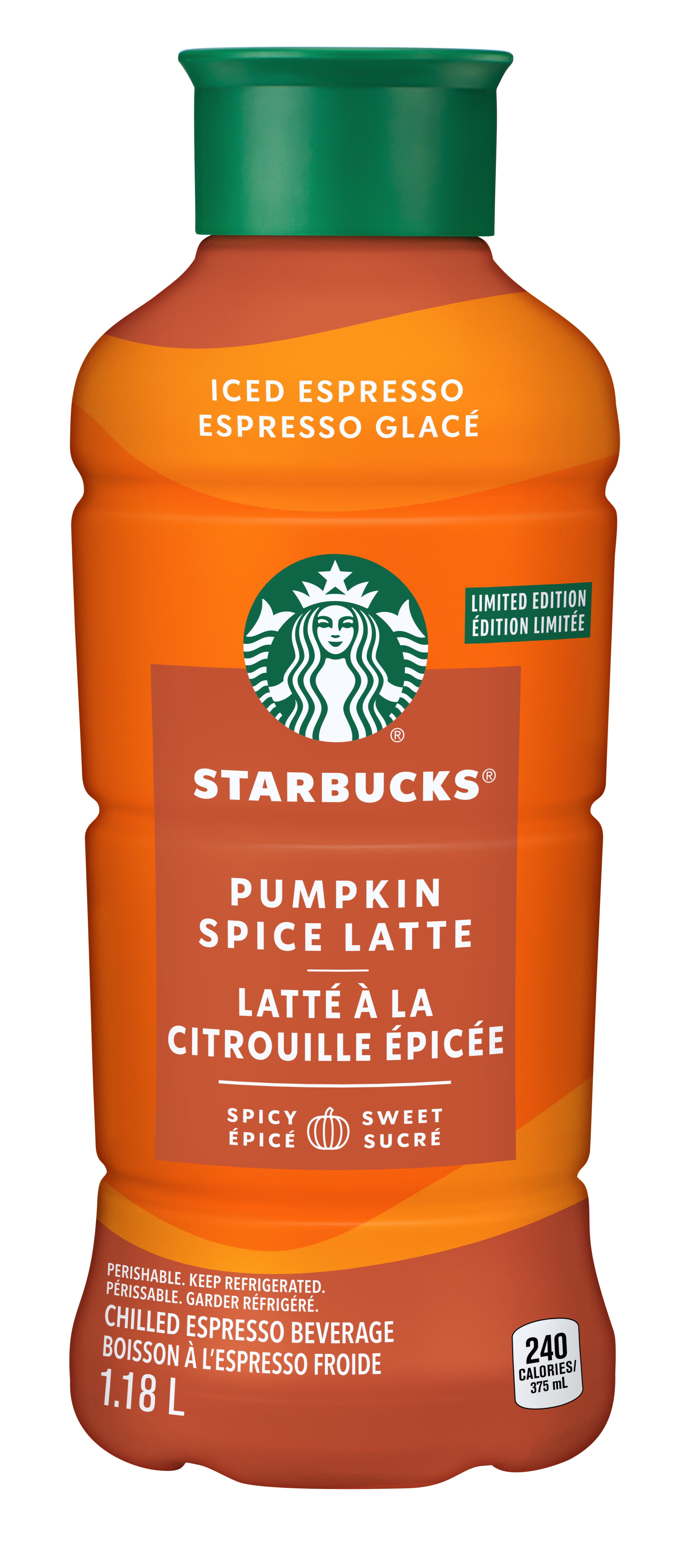 Starbucks Latté à la citrouille et aux épices 1.18L