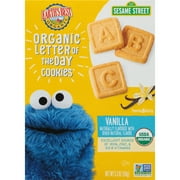 Earth's Best Organic Toddler Sesame Street Letter Of The Day Very Vanilla Cookies, 5.3 oz