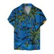 thumbnail image 1 of Camisas Para Hombre Camisa hawaiana casual de manga corta de ajuste regular para hombres (Blue, M), 1 of 3