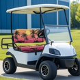 thumbnail image 2 of Garronmavis Sunset Palm Tree Golf Cart Seat Cover, Washable Soft Polyester Interior Accessiores for Golfer Outdoor Sports Breathable Air Golf Cart Replacement Seat Cover, 2 of 6