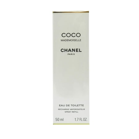 Chanel Coco Mademoiselle Eau De Toilette Recharge Spray Refill 1.7 Ounces