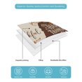 thumbnail image 4 of Quilts Queen Size Bedding Set, Happy Thanksgiving Reversible Summer Quilt 3 Pieces, Fall Harvest Pumpkin Maple Vintage Lightweight Bedspreads Coverlets with 2 Pillow Shams for All Seasons, 4 of 5