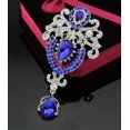 thumbnail image 5 of CHAO Broche De Botones De Cristal Azul Marino, Botones De Broche De Camisa, Broche De Seguridad, Broches De Botones Para Prevenir La Exposición Accidental, Para Ropa, Jeans, Decoración De Bufandas, 5 of 5